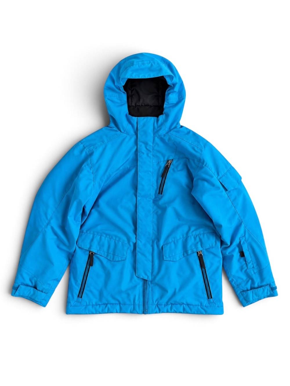 Spyder Insulated Ski Snowboard Jacket Warm Winter Coat Blue Kids Size 12